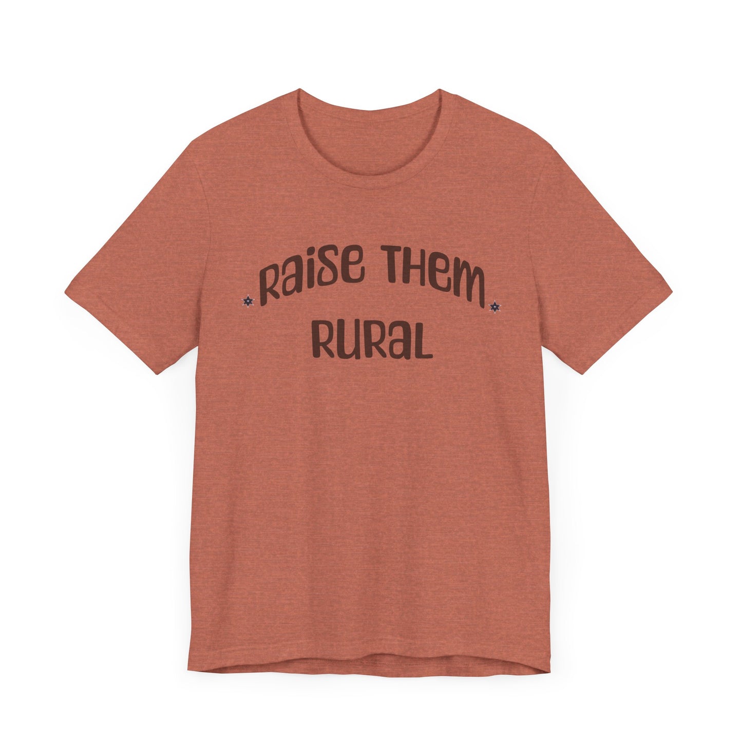 Raise Them Rural Unisex Tee - Casual Shirt for Animal Lovers & Country Living