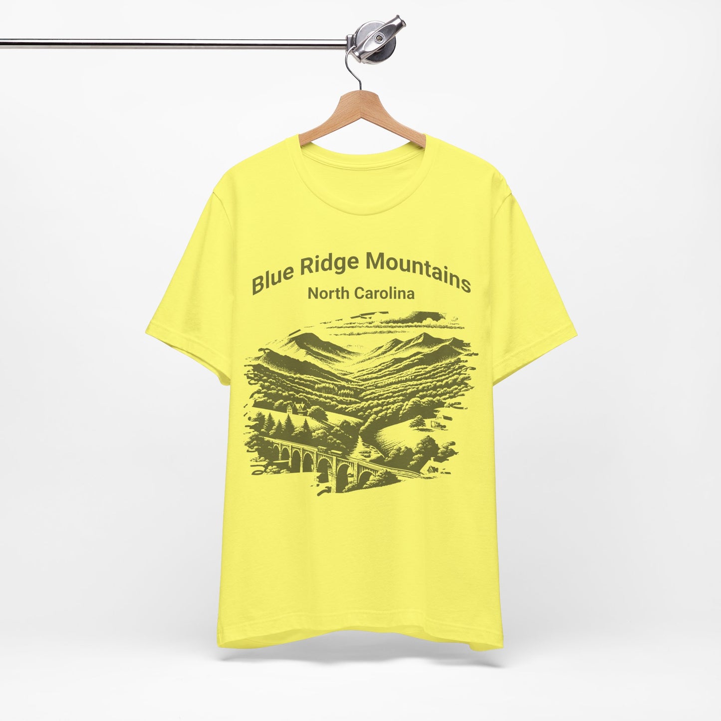 Blue Ridge Mountains North Carolina - Unisex T-Shirt