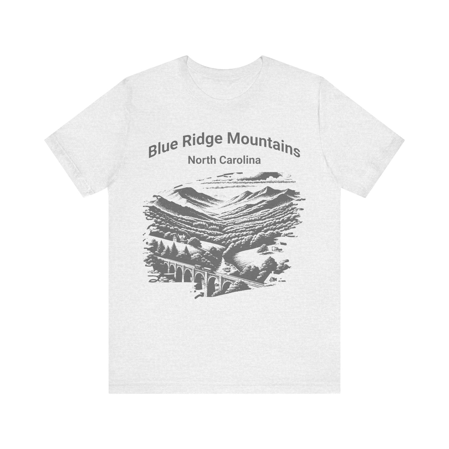 Blue Ridge Mountains North Carolina - Unisex T-Shirt
