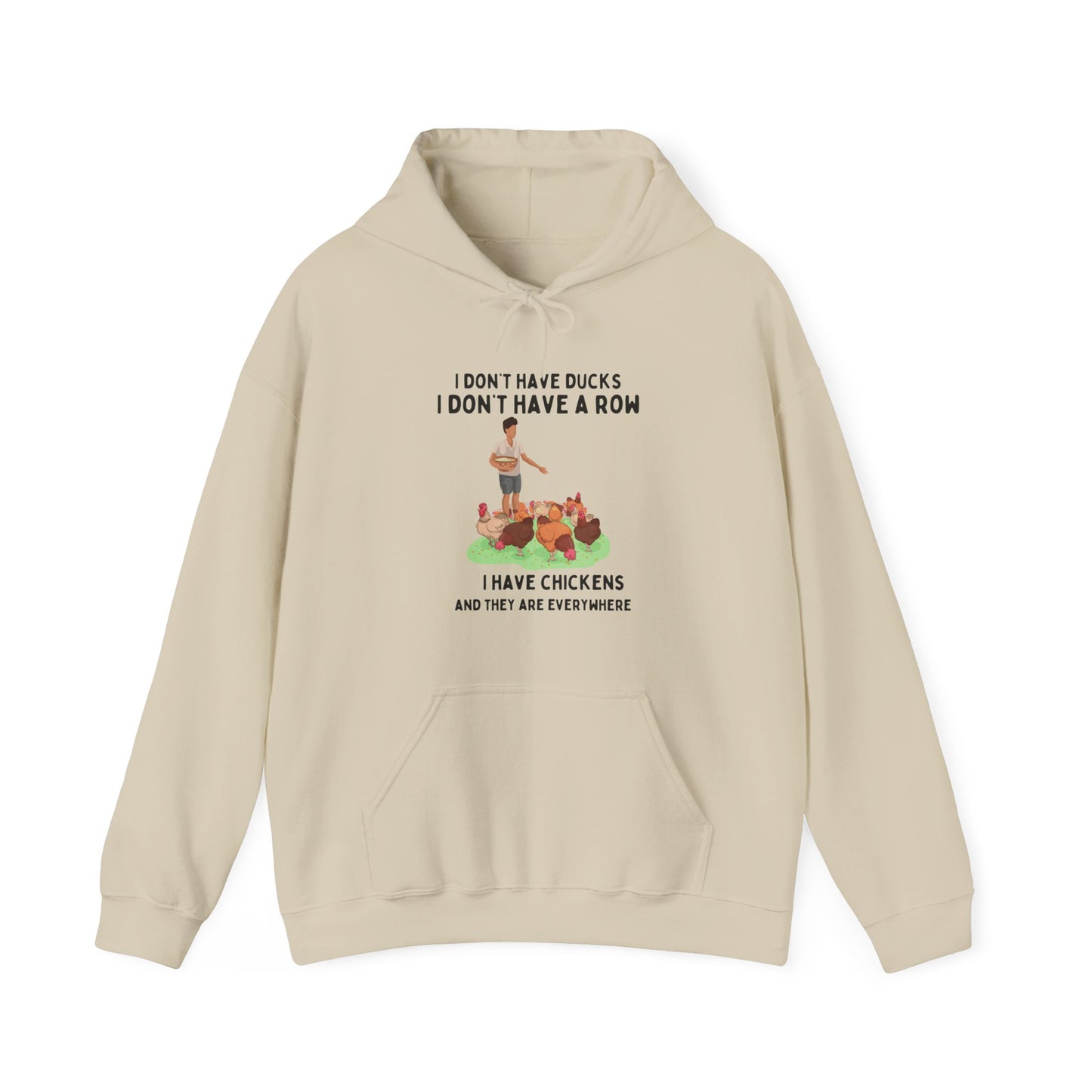 Chickens Everywhere - Unisex Hoodie