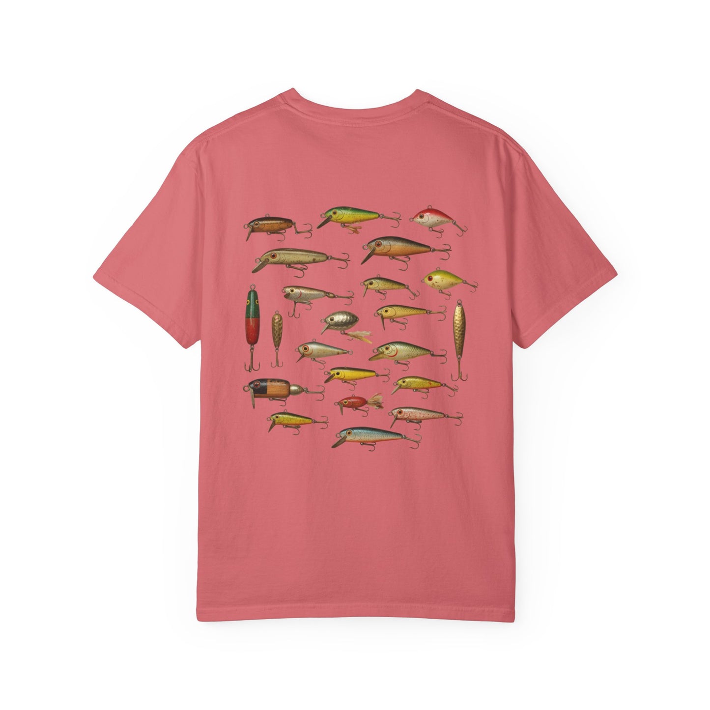 Fishing Lures T-Shirt — Vintage Angler Lure Art Tee - Fishing T Shirt