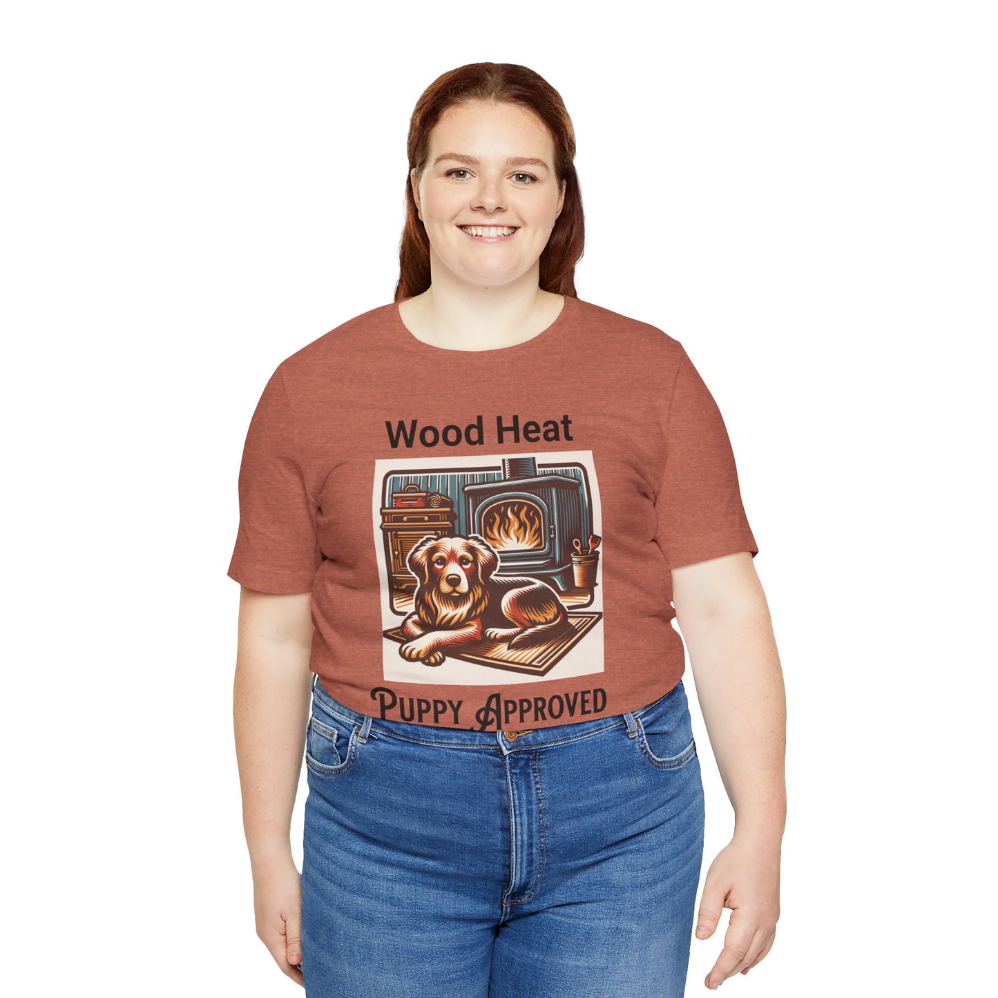 Wood Heat Puppy Approved - Unisex T-Shirt