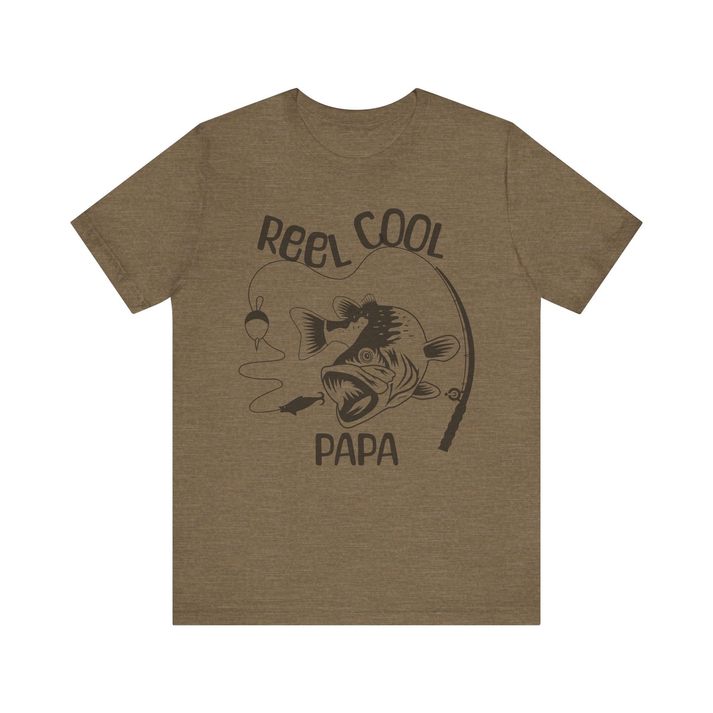 Reel Cool Papa Fishing T Shirt