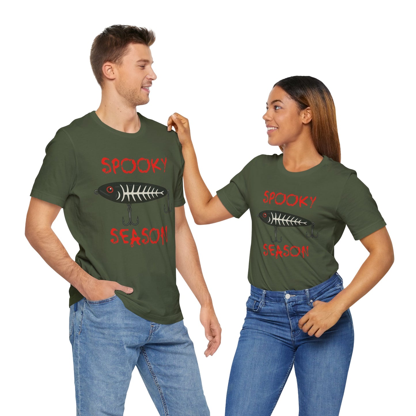 Spooky Season Unisex Fishing T Shirt