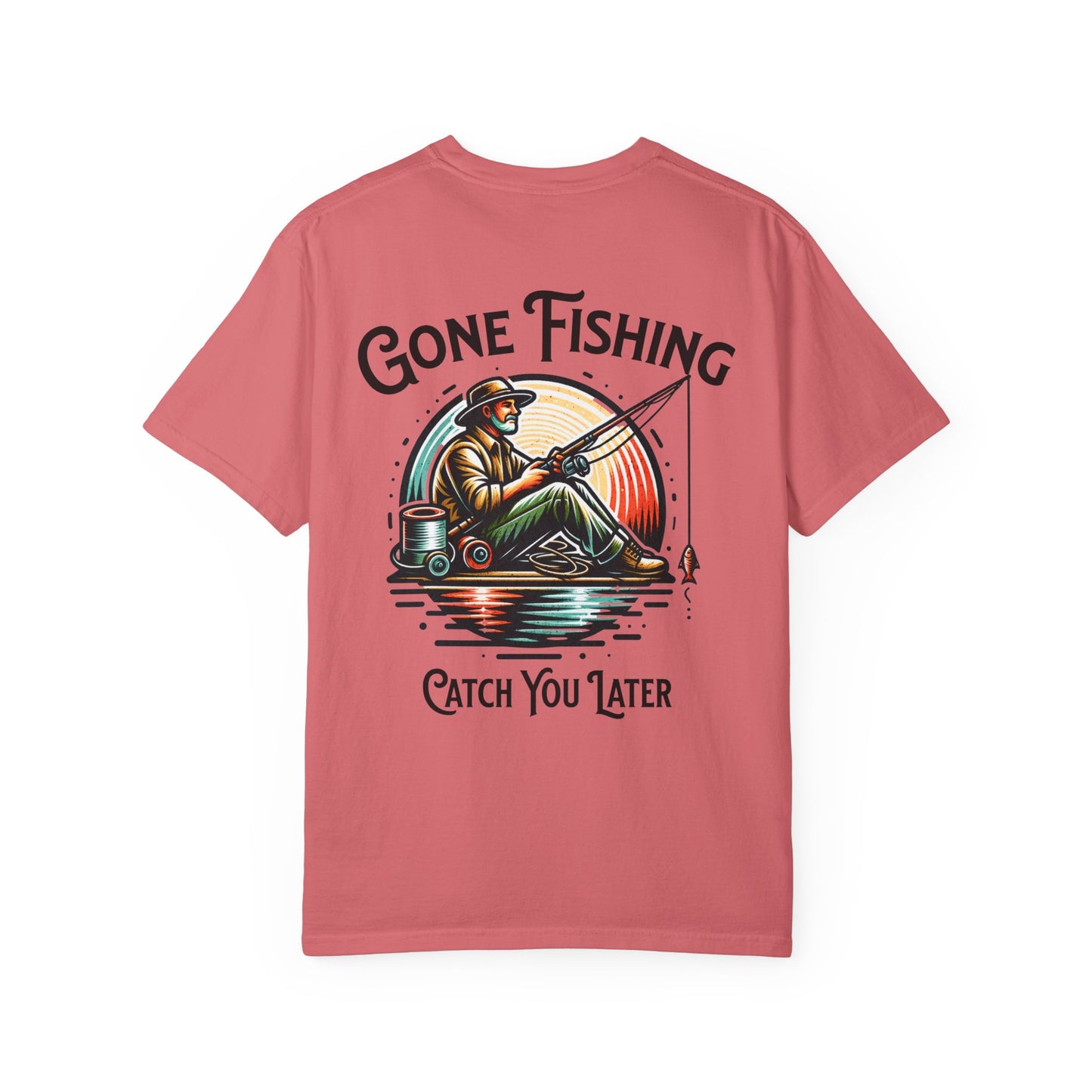 Gone Fishing T-Shirt — 'Catch You Later' Angler Tee