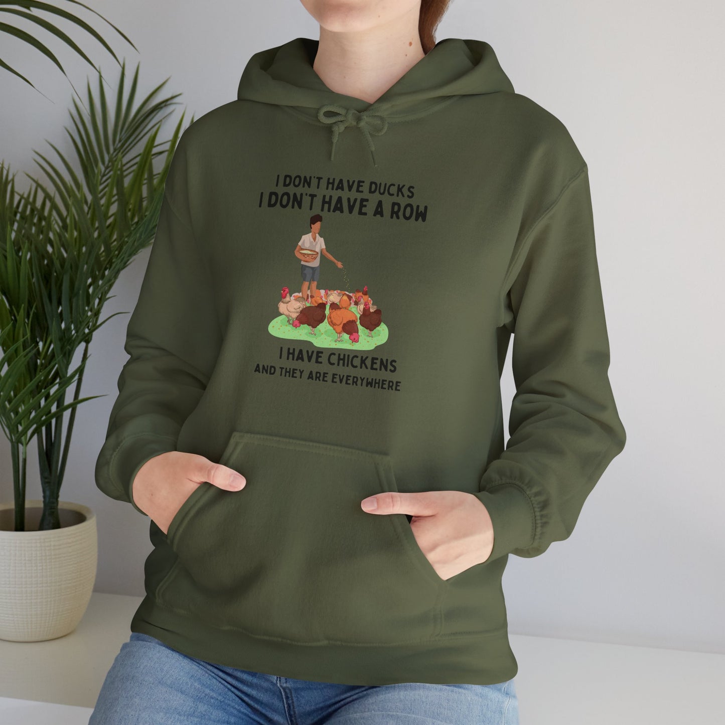 Chickens Everywhere - Unisex Hoodie