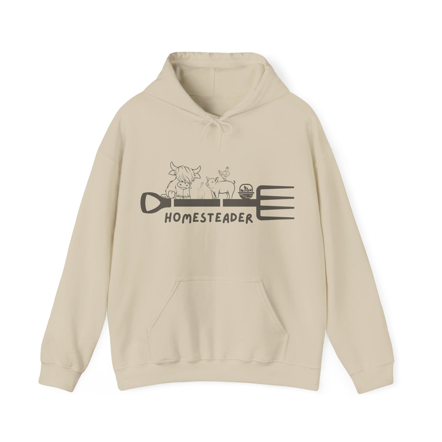 Farm Animals Homesteader - Unisex Hoodie