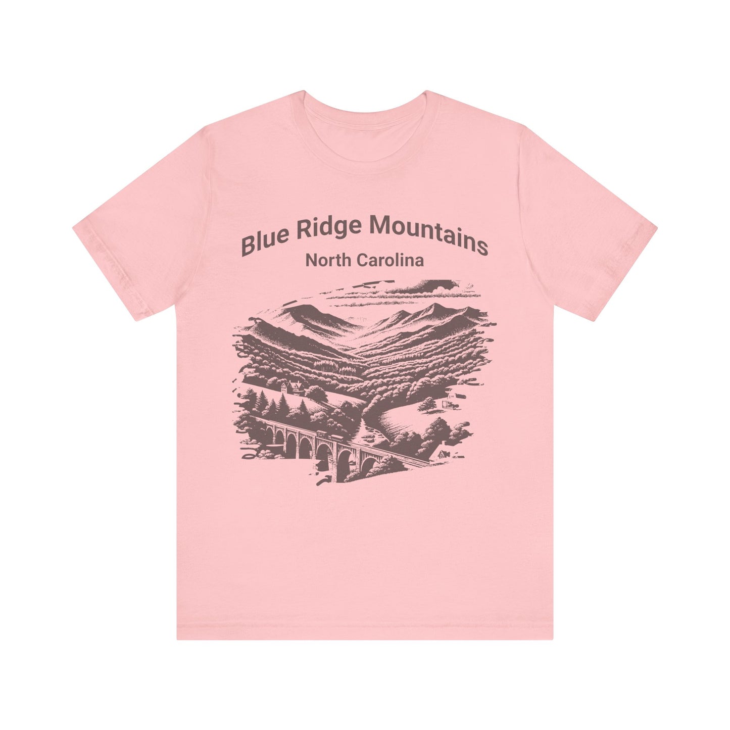 Blue Ridge Mountains North Carolina - Unisex T-Shirt