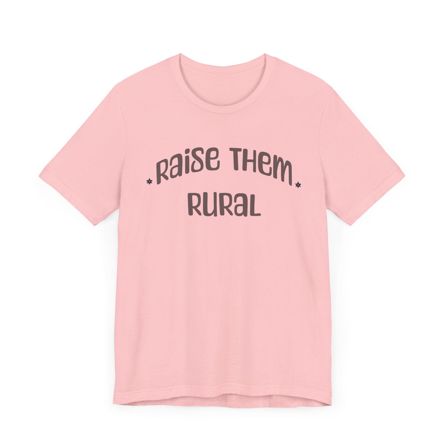 Raise Them Rural Unisex Tee - Casual Shirt for Animal Lovers & Country Living