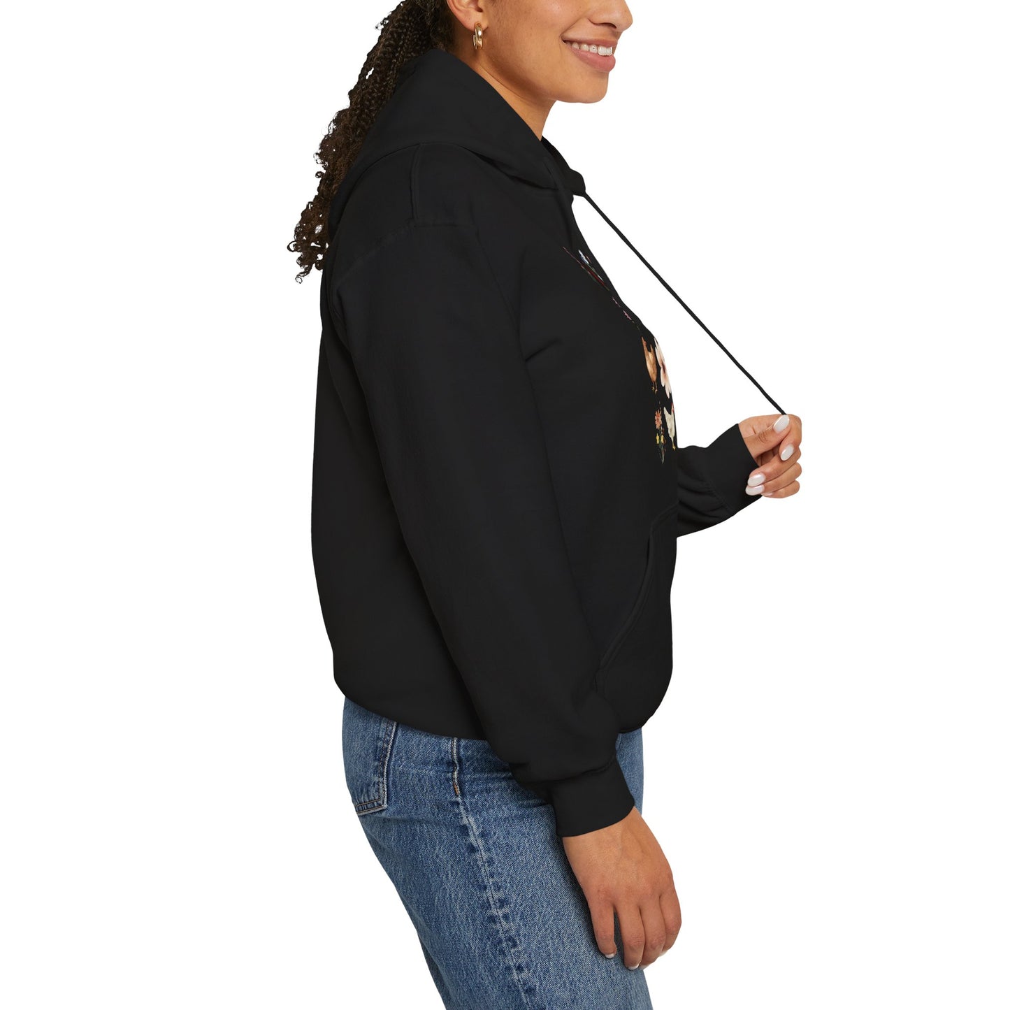 Chickens Wildflowers - Unisex Hoodie