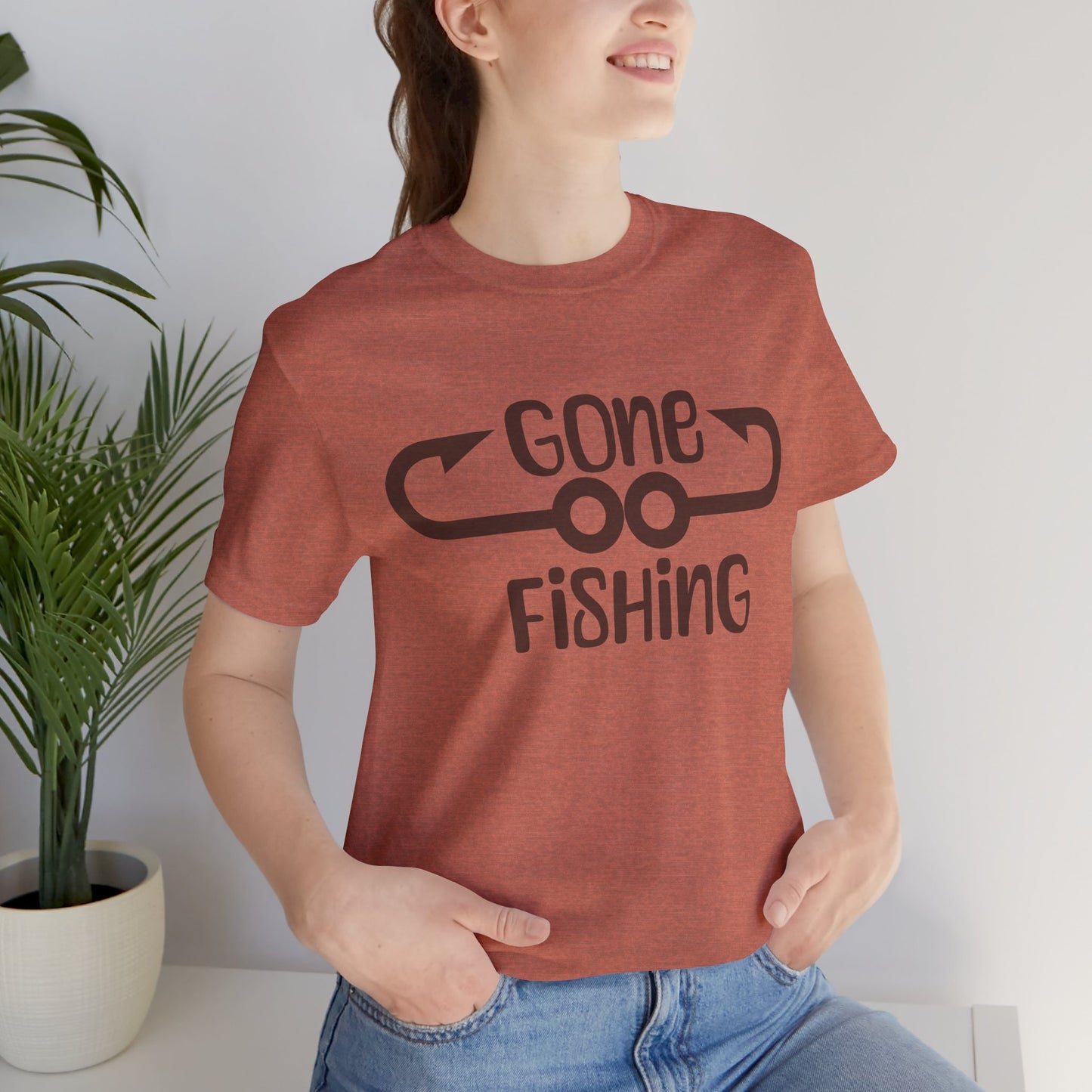Gone Fishing Unisex T Shirt