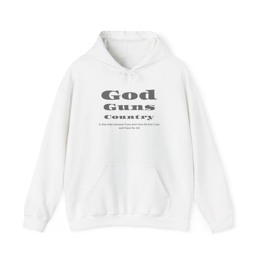 God Guns Country - Unisex Hoodie