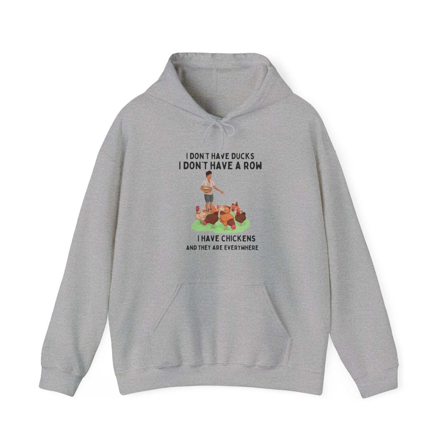 Chickens Everywhere - Unisex Hoodie