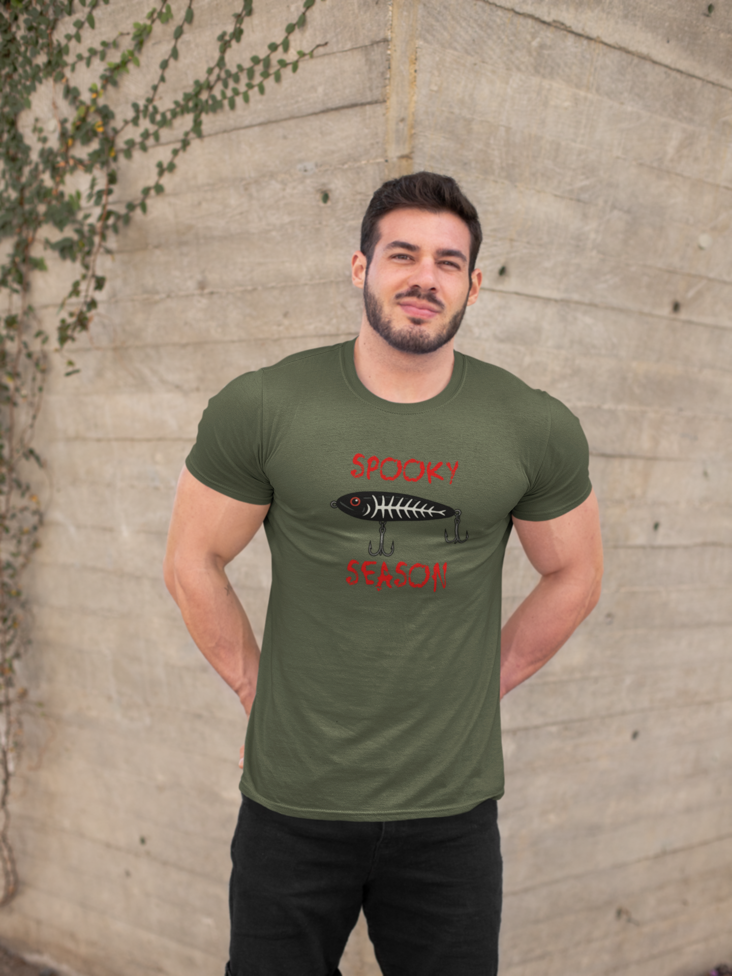 Spooky Season Unisex Fishing T Shirt