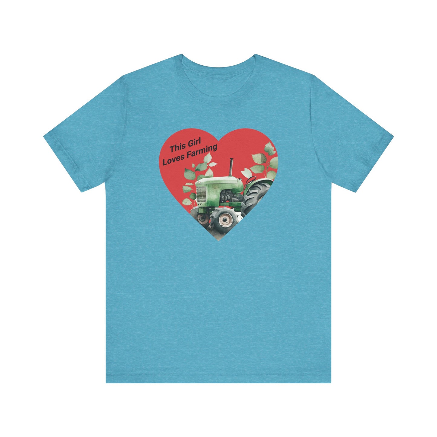 This Girl Loves Farming - Unisex T-Shirt