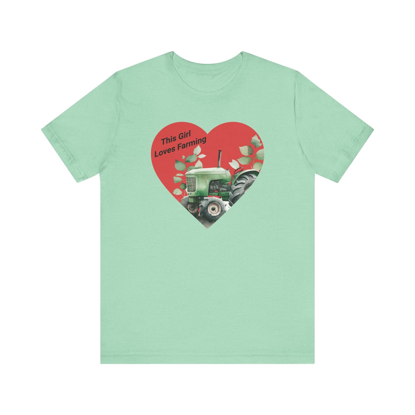 This Girl Loves Farming - Unisex T-Shirt