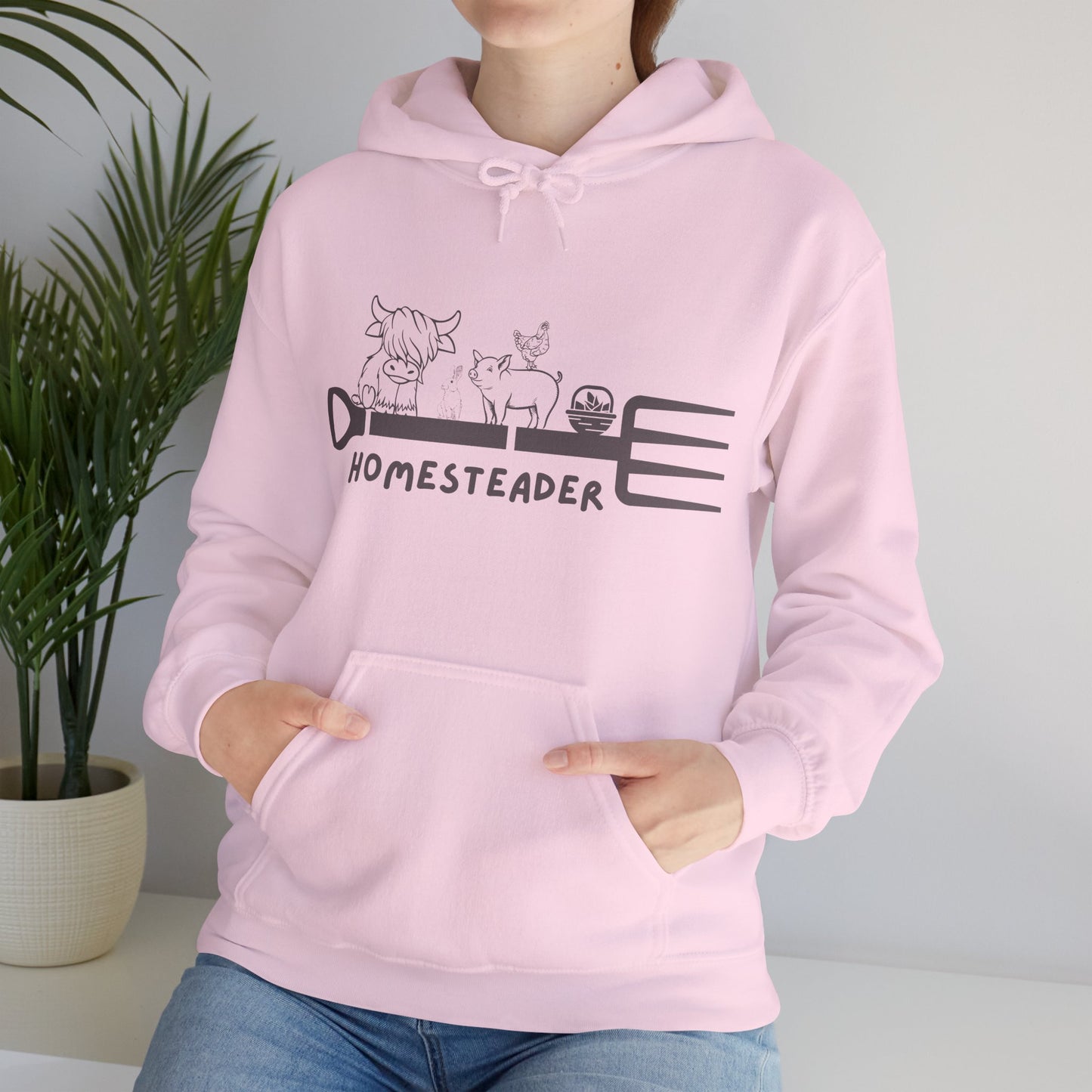 Farm Animals Homesteader - Unisex Hoodie