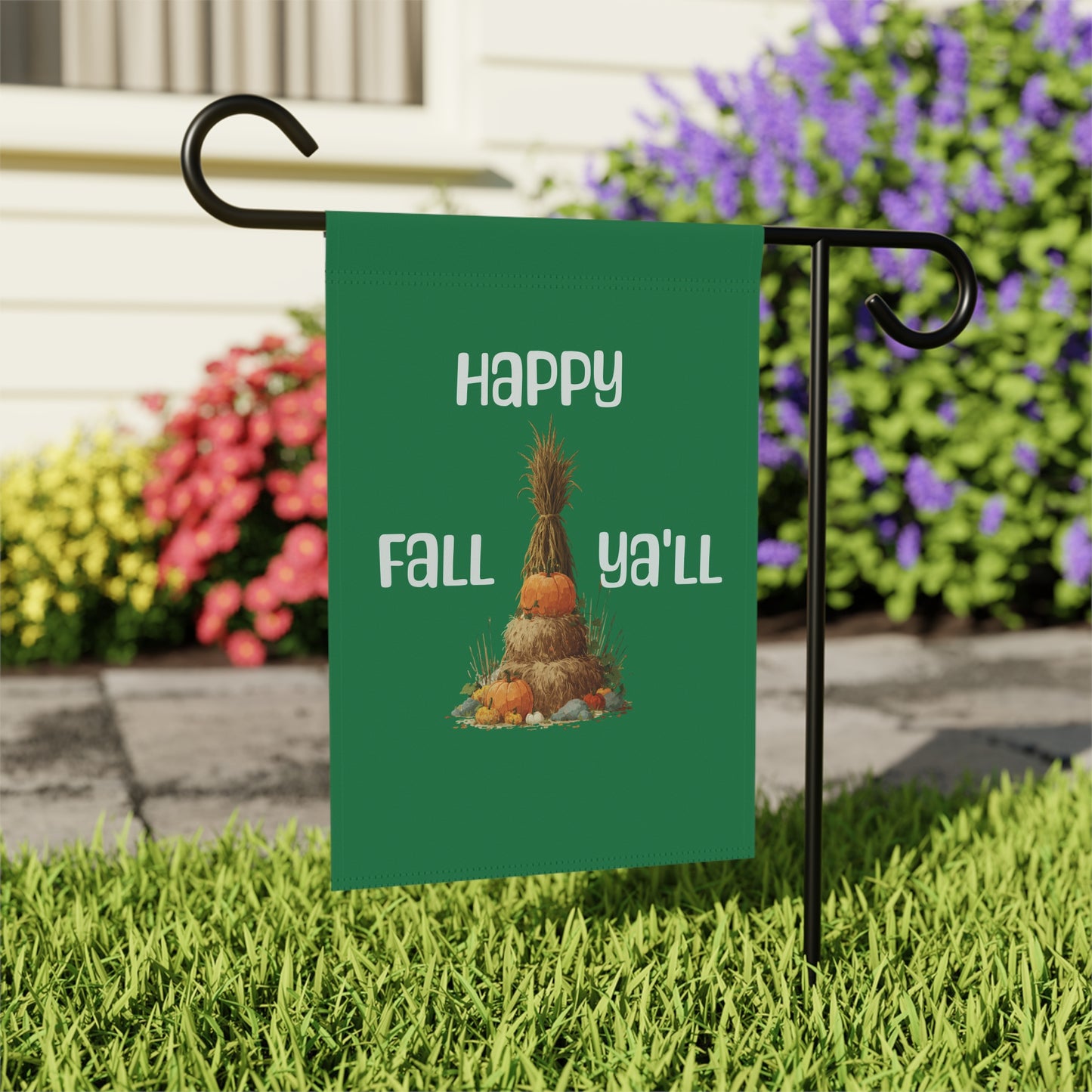 Happy Fall Ya'll Yard Flag