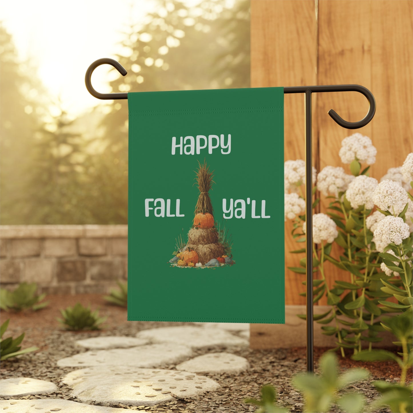 Happy Fall Ya'll Yard Flag