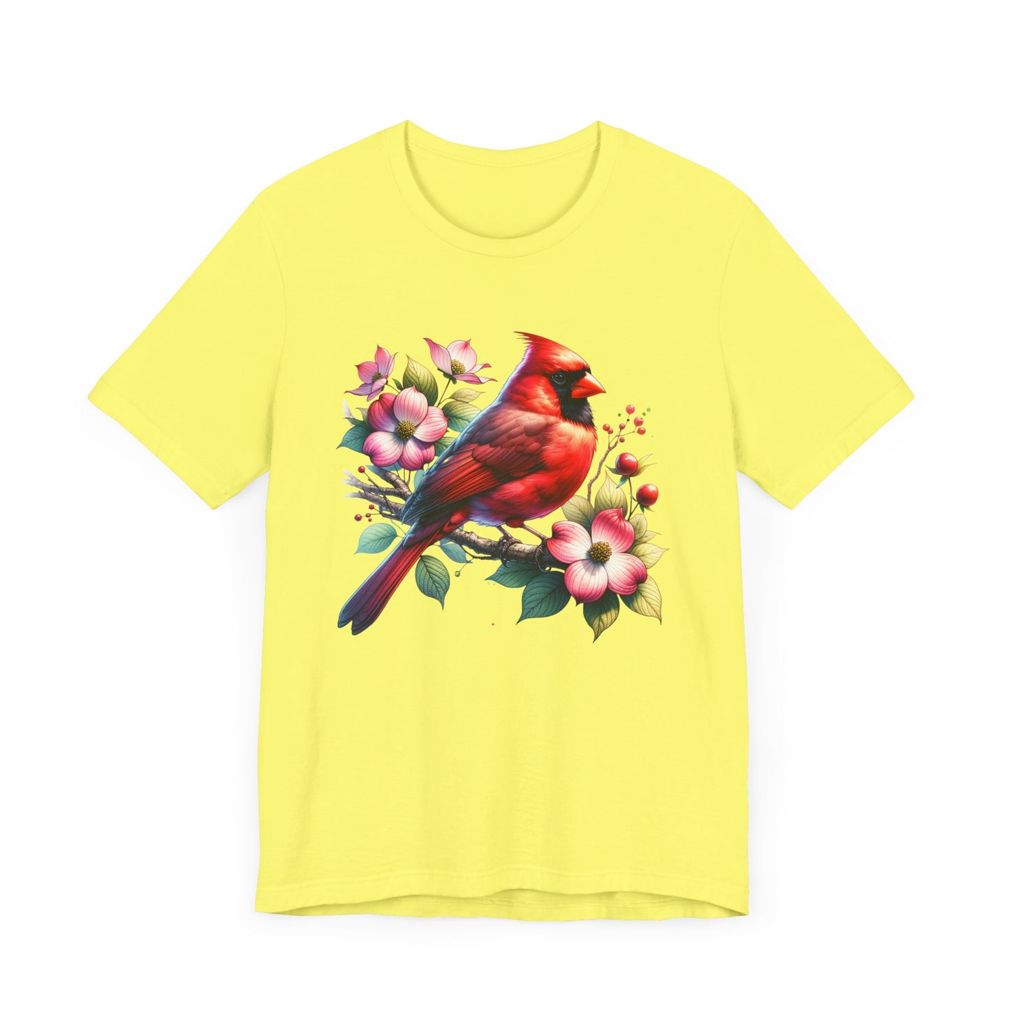 Cardinal And Dogwood - Unisex T-Shirt