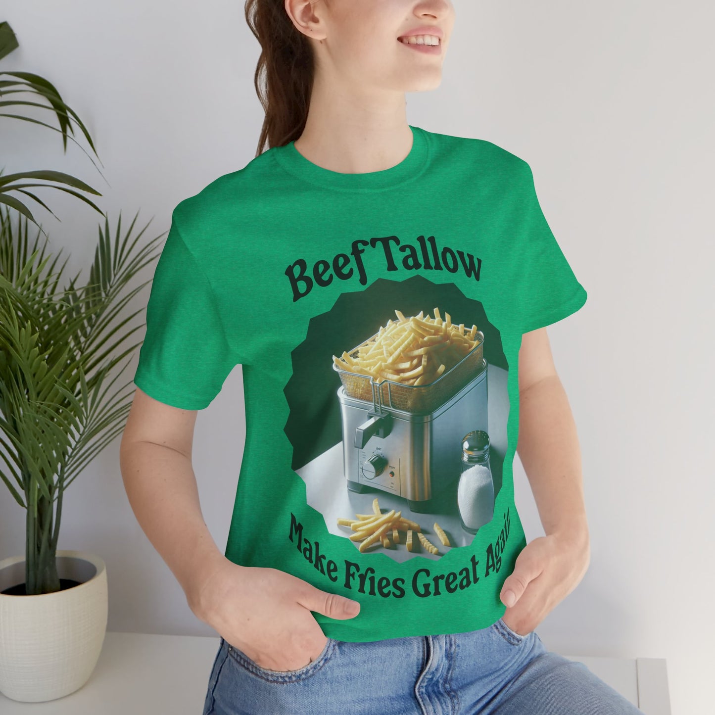 Beef Tallow Make Fries Great Again - Unisex T-Shirt