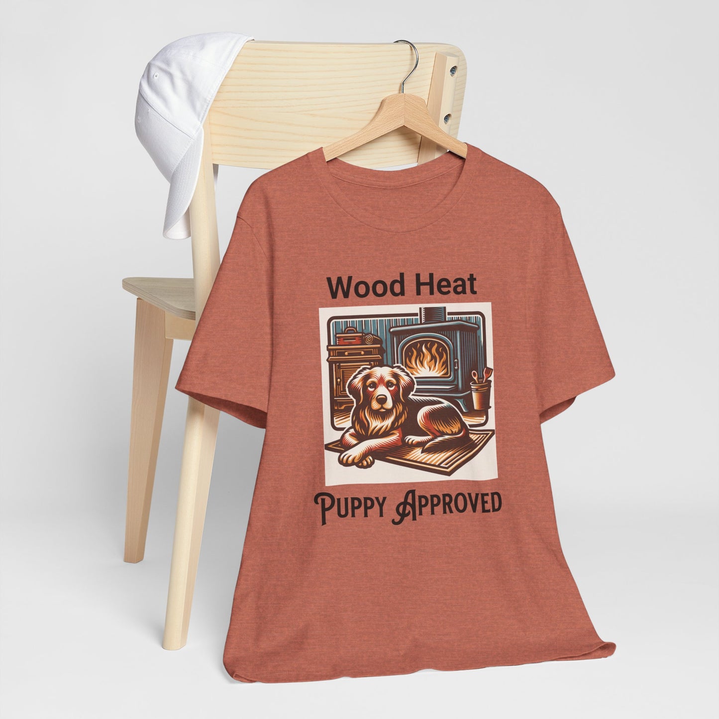 Wood Heat Puppy Approved - Unisex T-Shirt