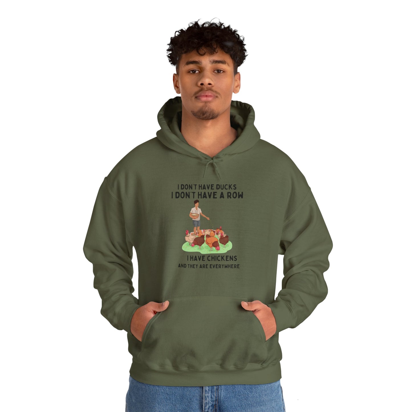 Chickens Everywhere - Unisex Hoodie