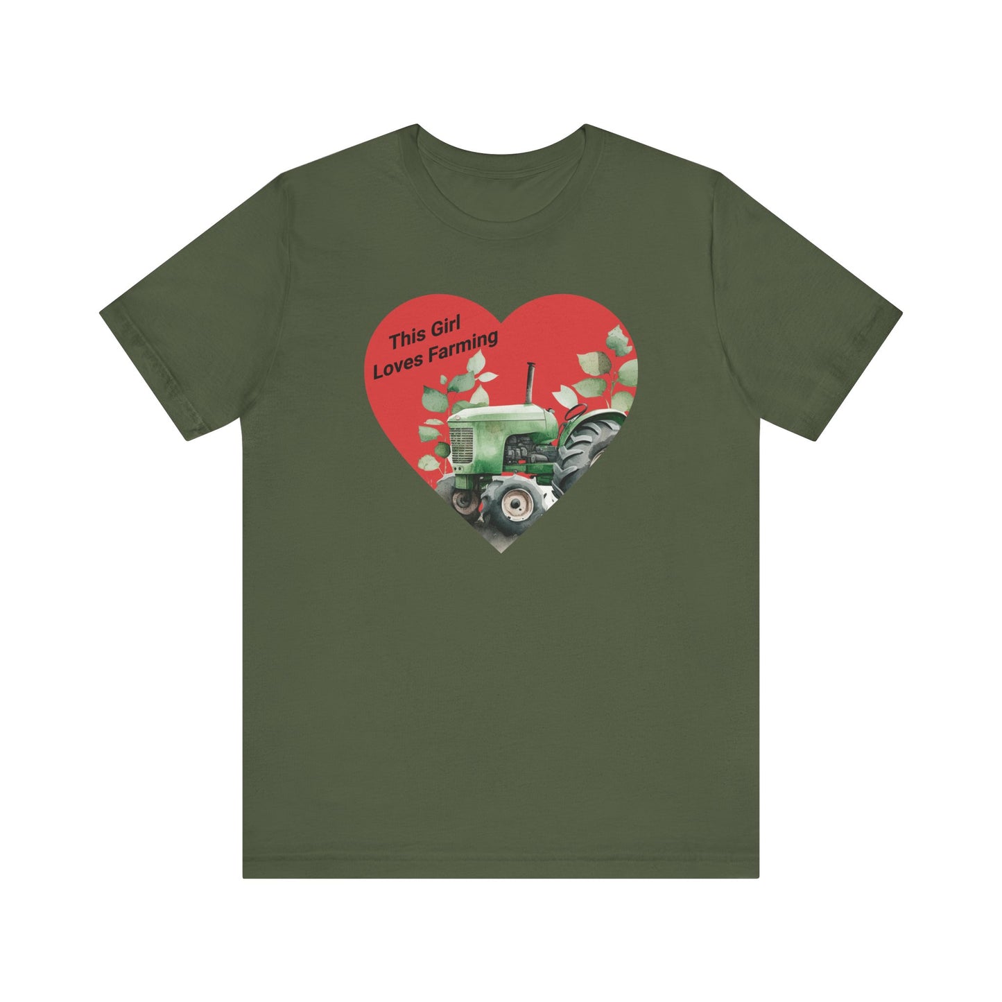 This Girl Loves Farming - Unisex T-Shirt
