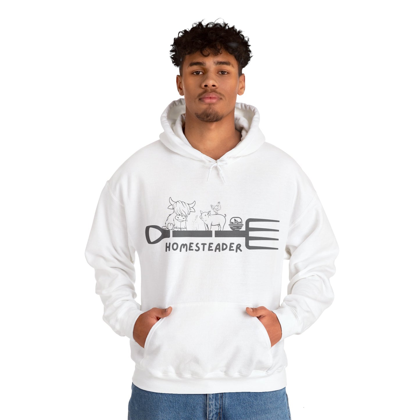 Farm Animals Homesteader - Unisex Hoodie