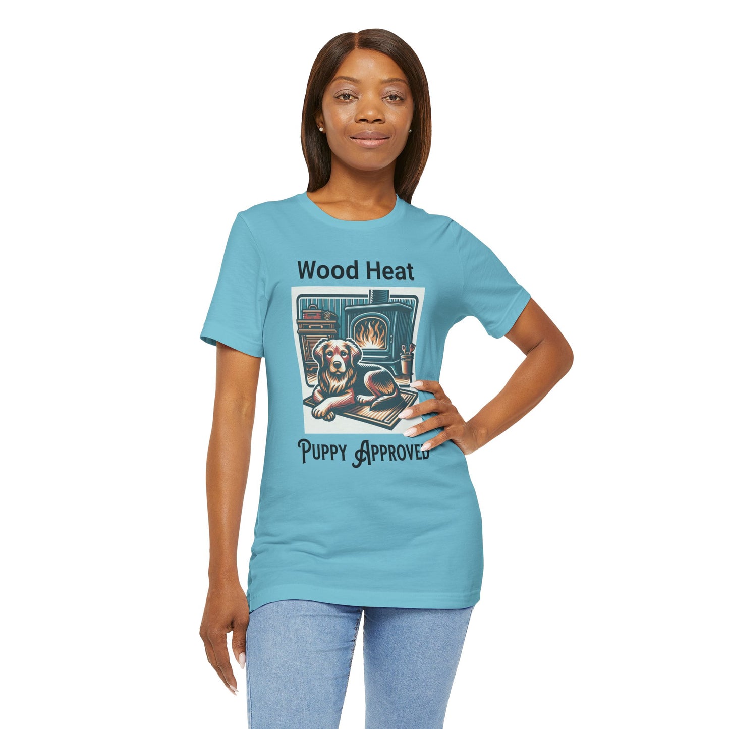 Wood Heat Puppy Approved - Unisex T-Shirt