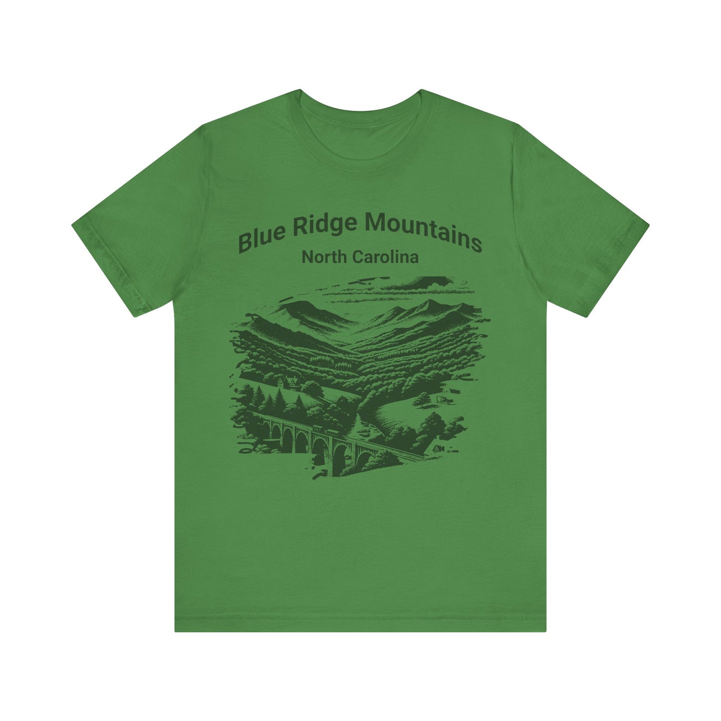 Blue Ridge Mountains North Carolina - Unisex T-Shirt