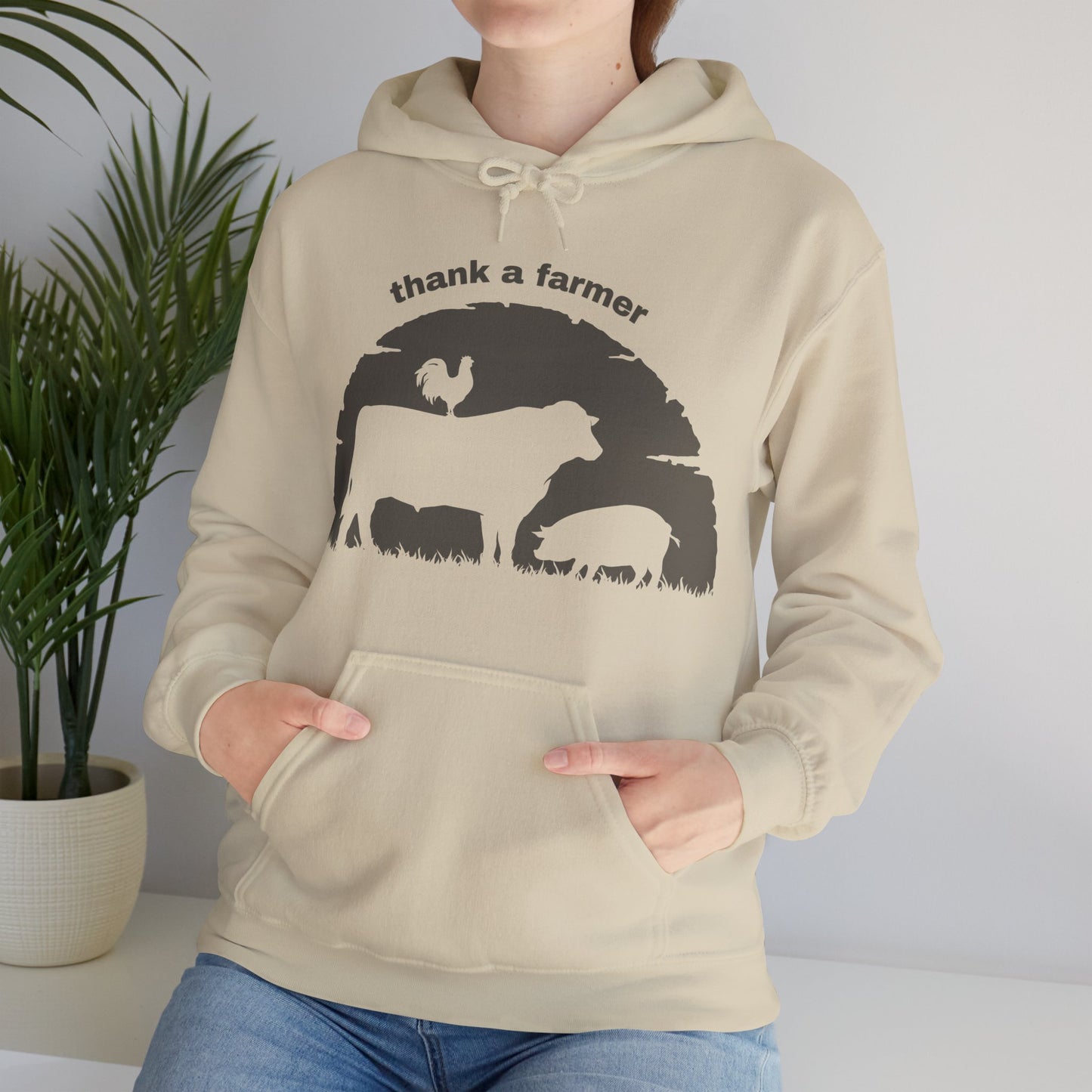 Thank A Farmer - Unisex Hoodie