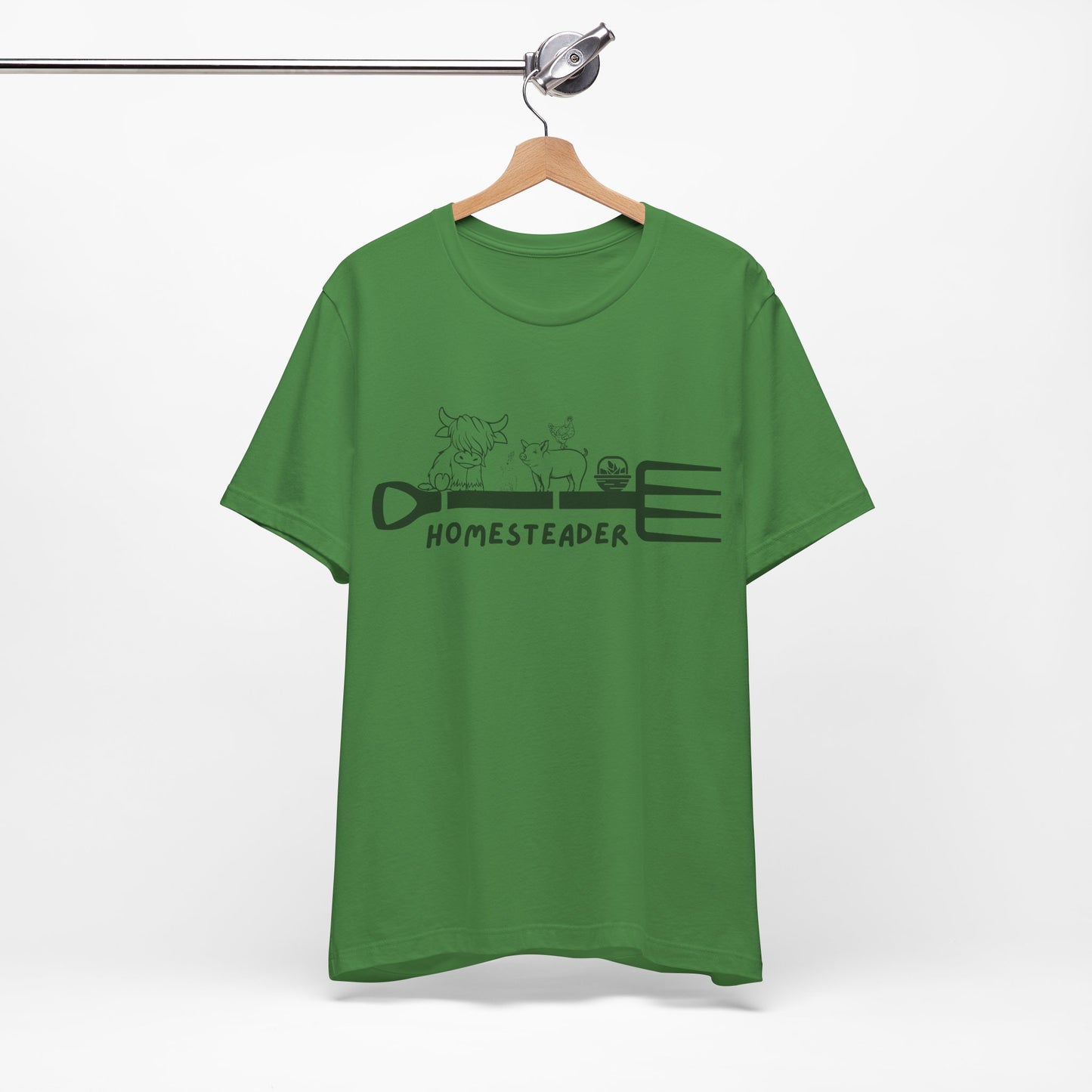 Homesteader Garden Fork Farm Animals - Unisex T-Shirt