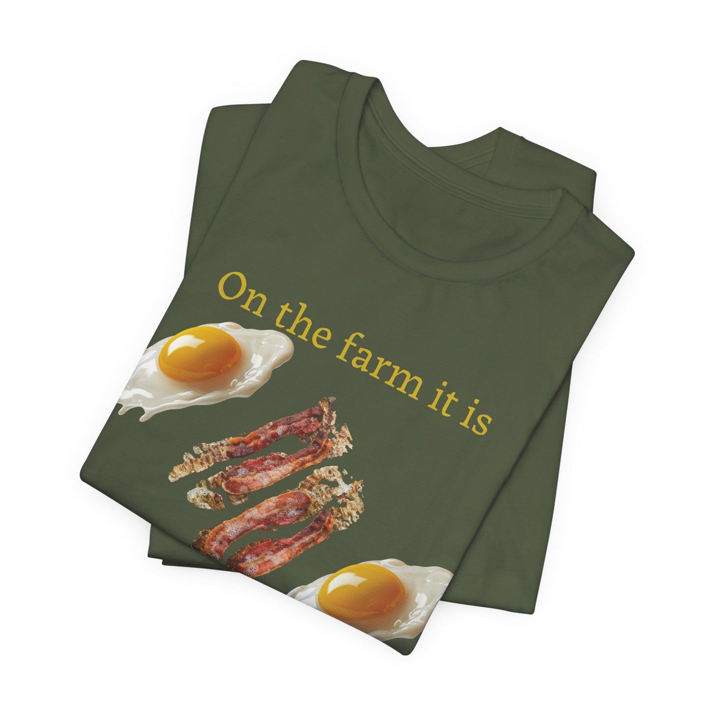 Wakey Wakey, Eggs and Bakey - Unisex T-Shirt