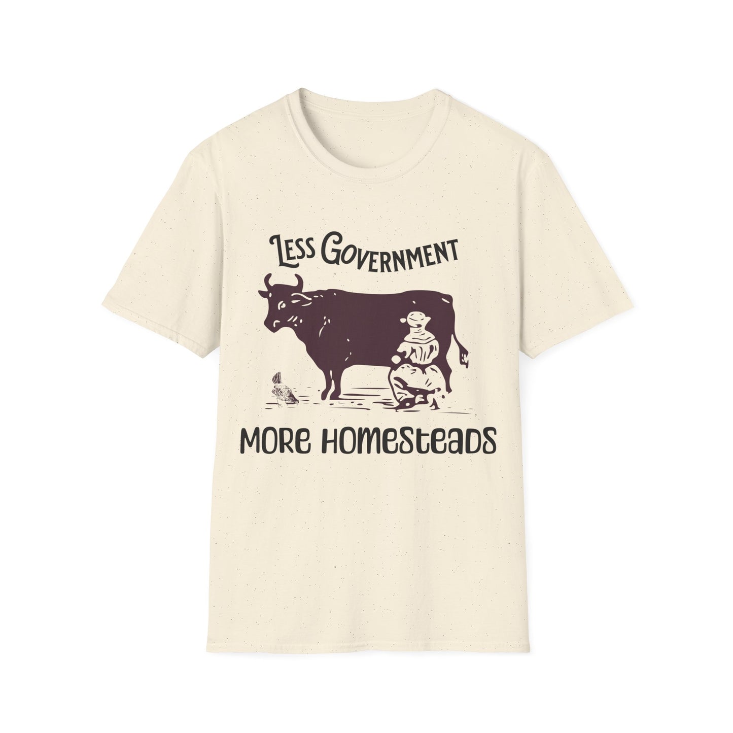 Less Government More Homesteads - Unisex T-Shirt