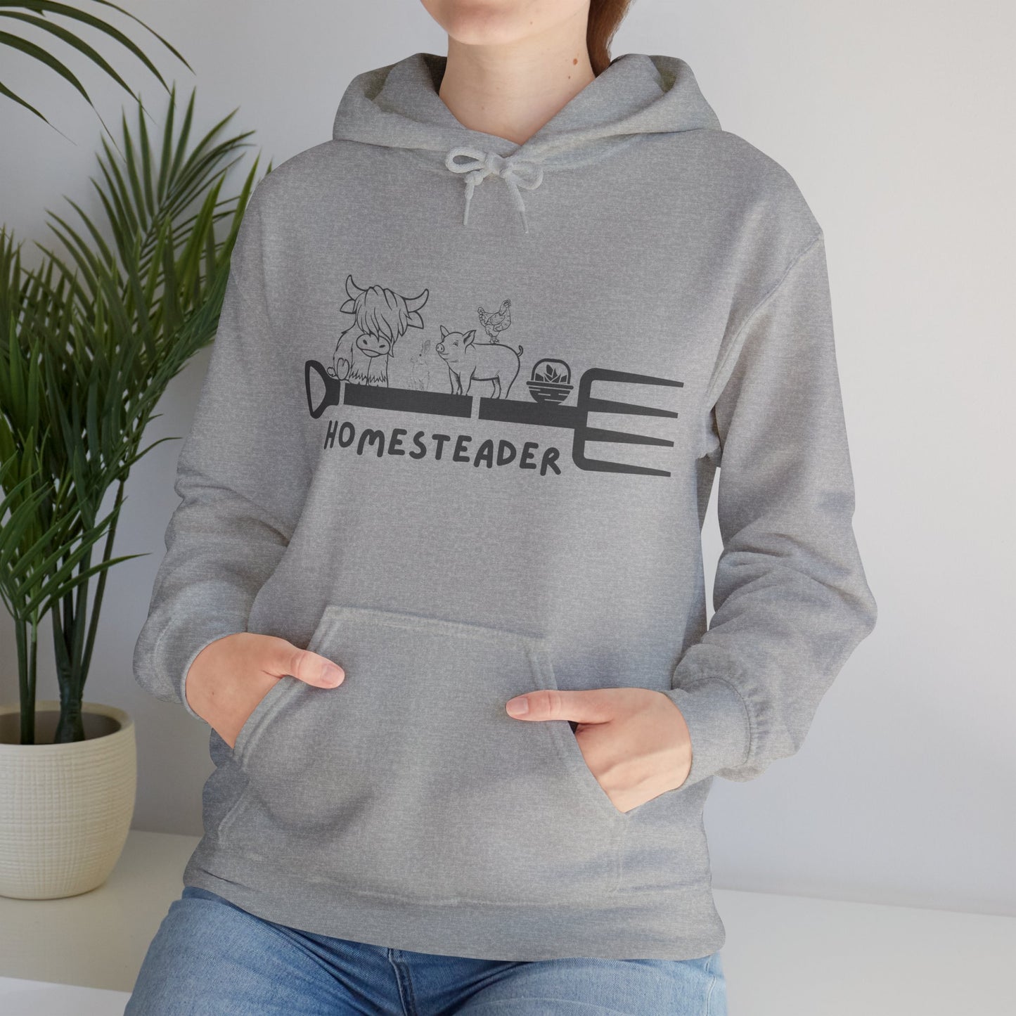 Farm Animals Homesteader - Unisex Hoodie