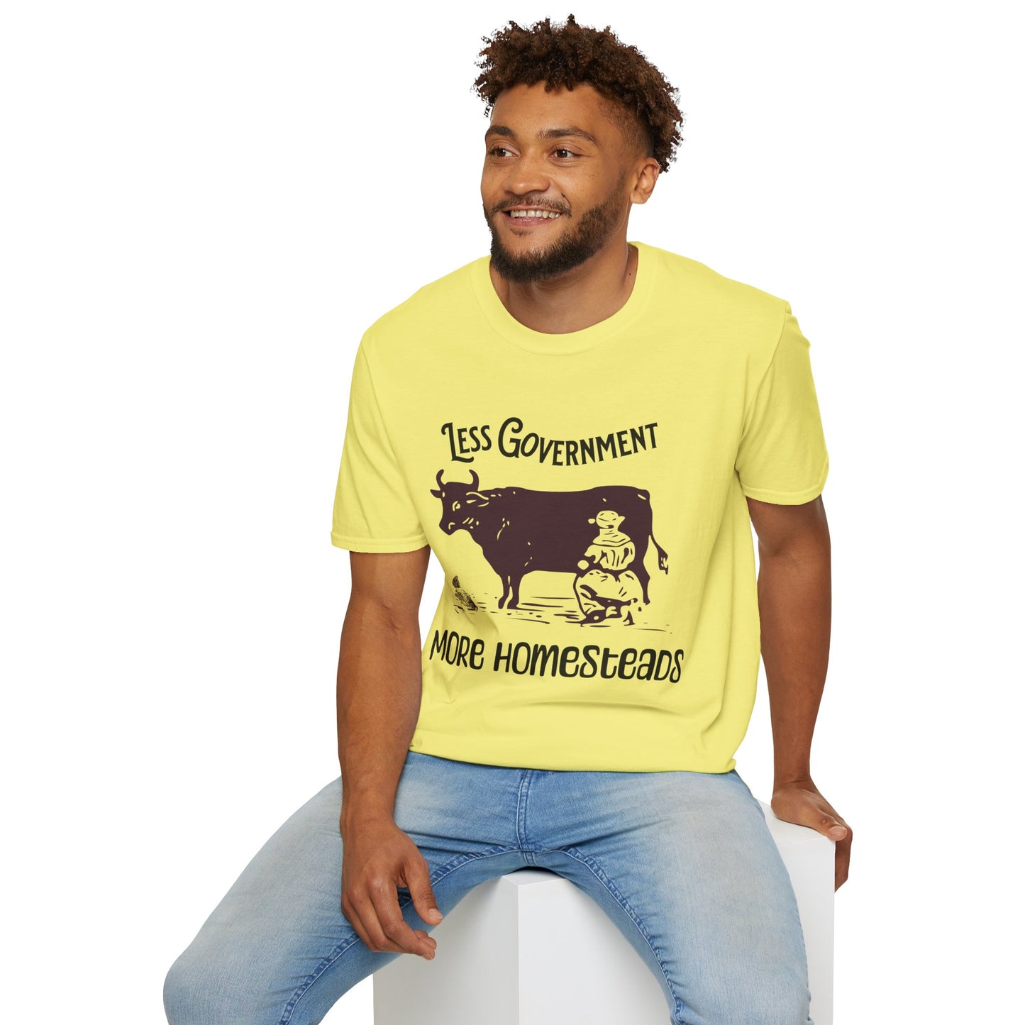 Less Government More Homesteads - Unisex T-Shirt