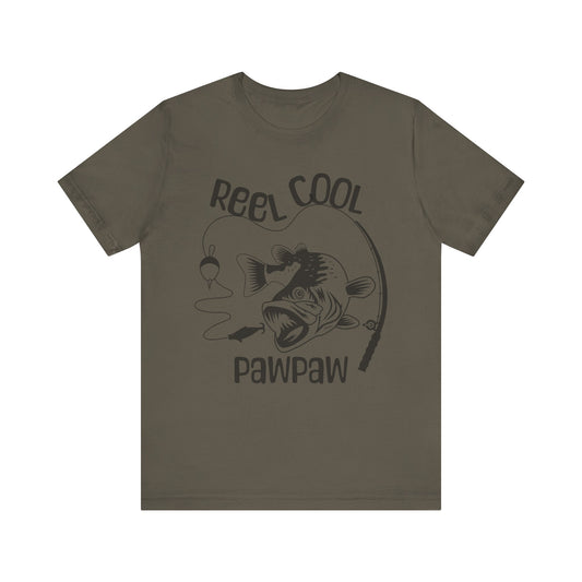 Reel Cool Pawpaw Fishing T-Shirt