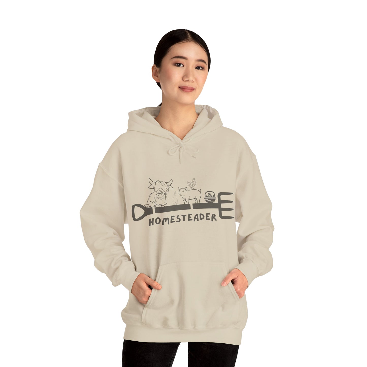 Farm Animals Homesteader - Unisex Hoodie