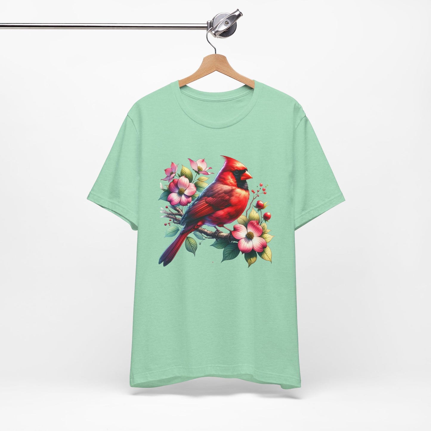 Cardinal And Dogwood - Unisex T-Shirt