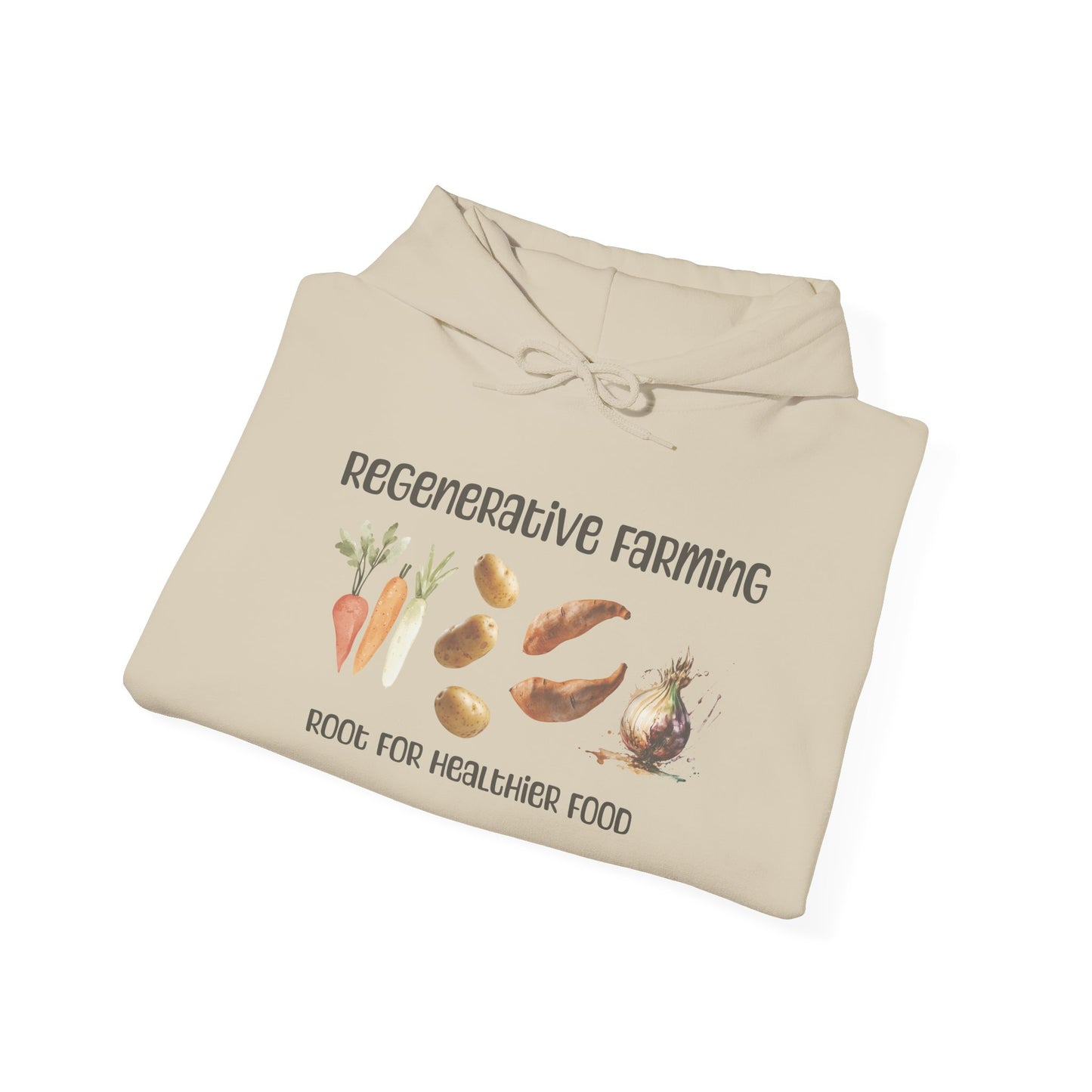 Regenerative Farming Root For Healthier Food - Unisex Hoodie