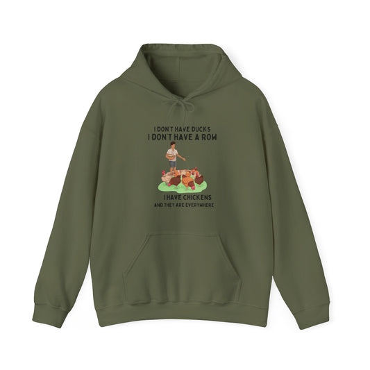 Chickens Everywhere - Unisex Hoodie