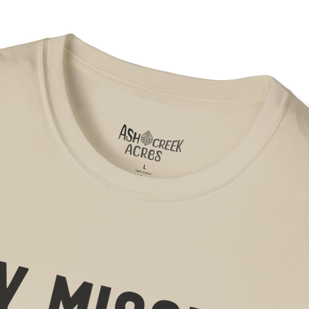 My Mission Is Fishin T-Shirt – Sand