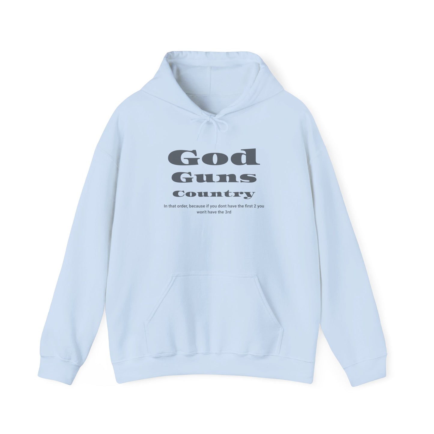 God Guns Country - Unisex Hoodie