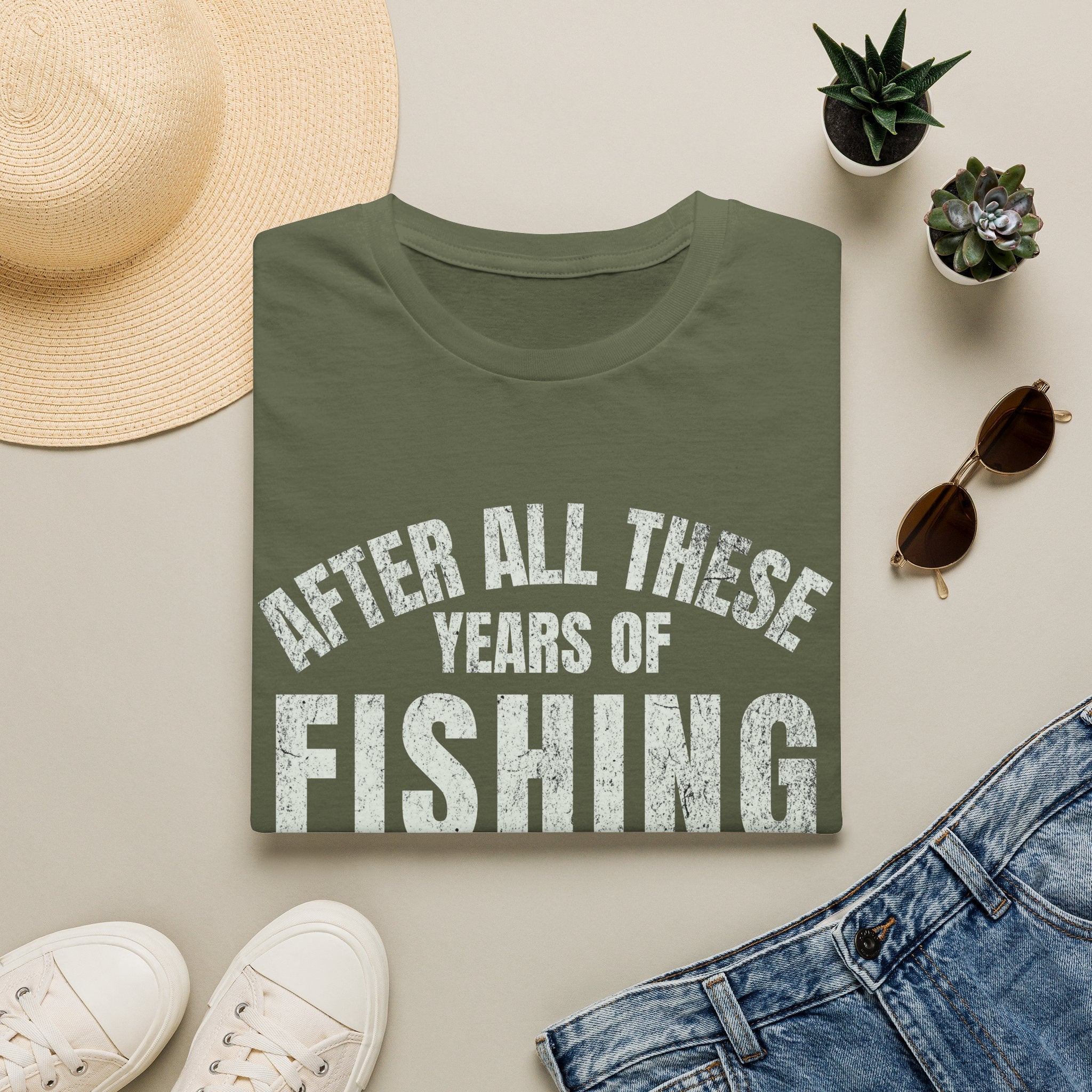 After All These Years of Fishing My Wife Is Still My Best Catch T-shirt