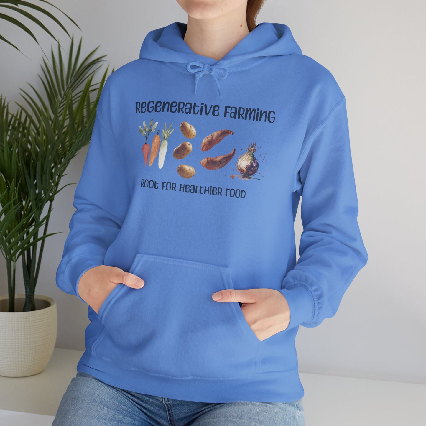 Regenerative Farming Root For Healthier Food - Unisex Hoodie