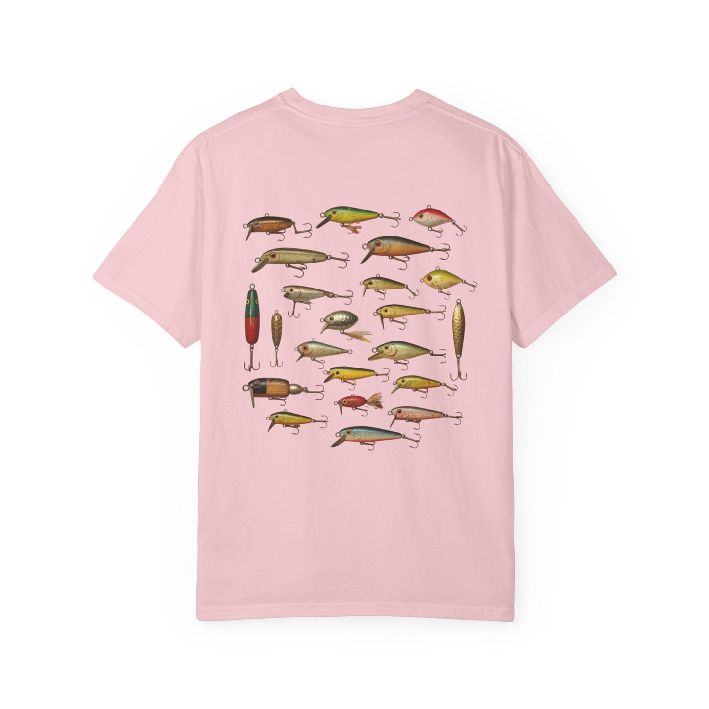 Fishing Lures T-Shirt — Vintage Angler Lure Art Tee - Fishing T Shirt