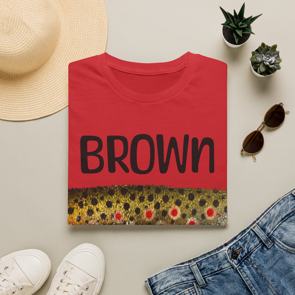 'Brown Town' Trout Fishing Graphic T-Shirt