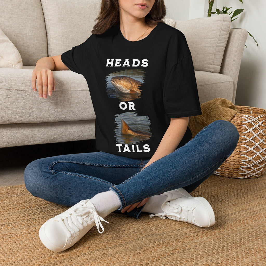 Heads or Tails Fish T-Shirt — Fishing Graphic Tee for Anglers