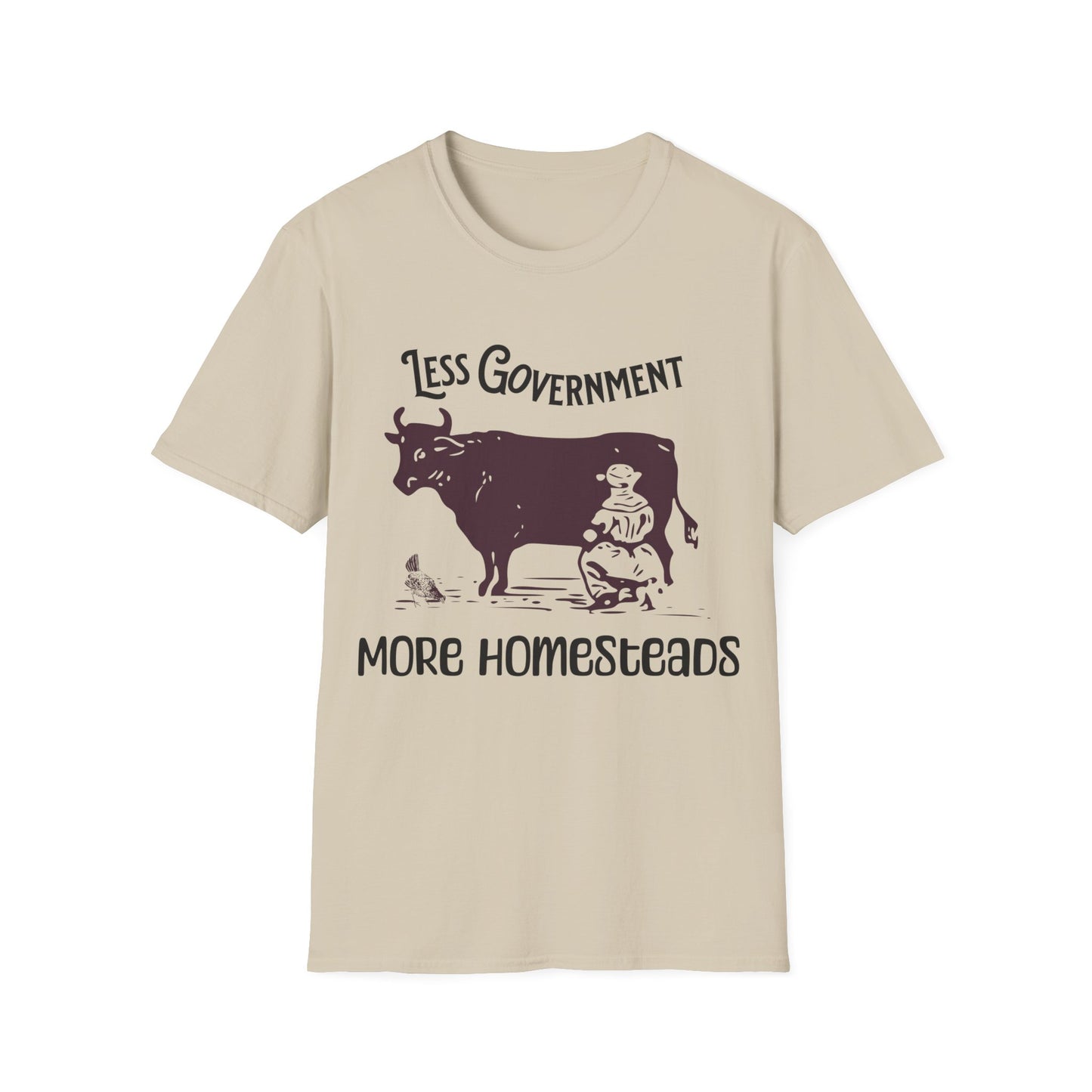 Less Government More Homesteads - Unisex T-Shirt